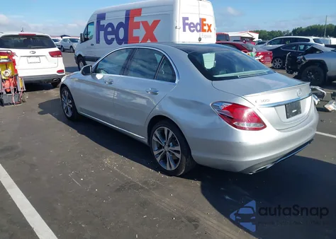 2017 Mercedes-Benz C 300 4Matic/Luxury 4Matic/Sport 4Matic from USA, damaged, VIN 55SWF4KB4HU200003